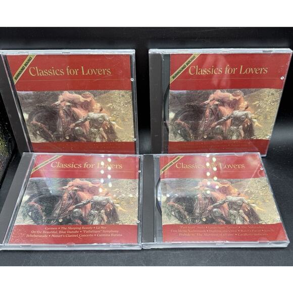 4 Vintage Music CD Set Classic For Lovers Classical Music Excellent Condition! D - Picture 1 of 7